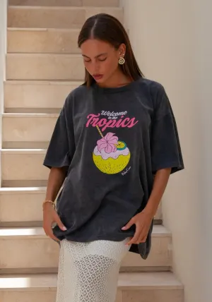 Tropics T-Shirt - Vintage Black