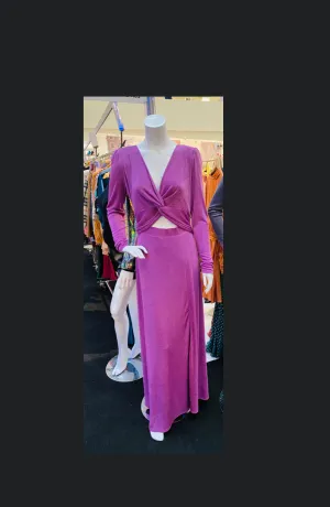 Twist Front Cutout Maxi
