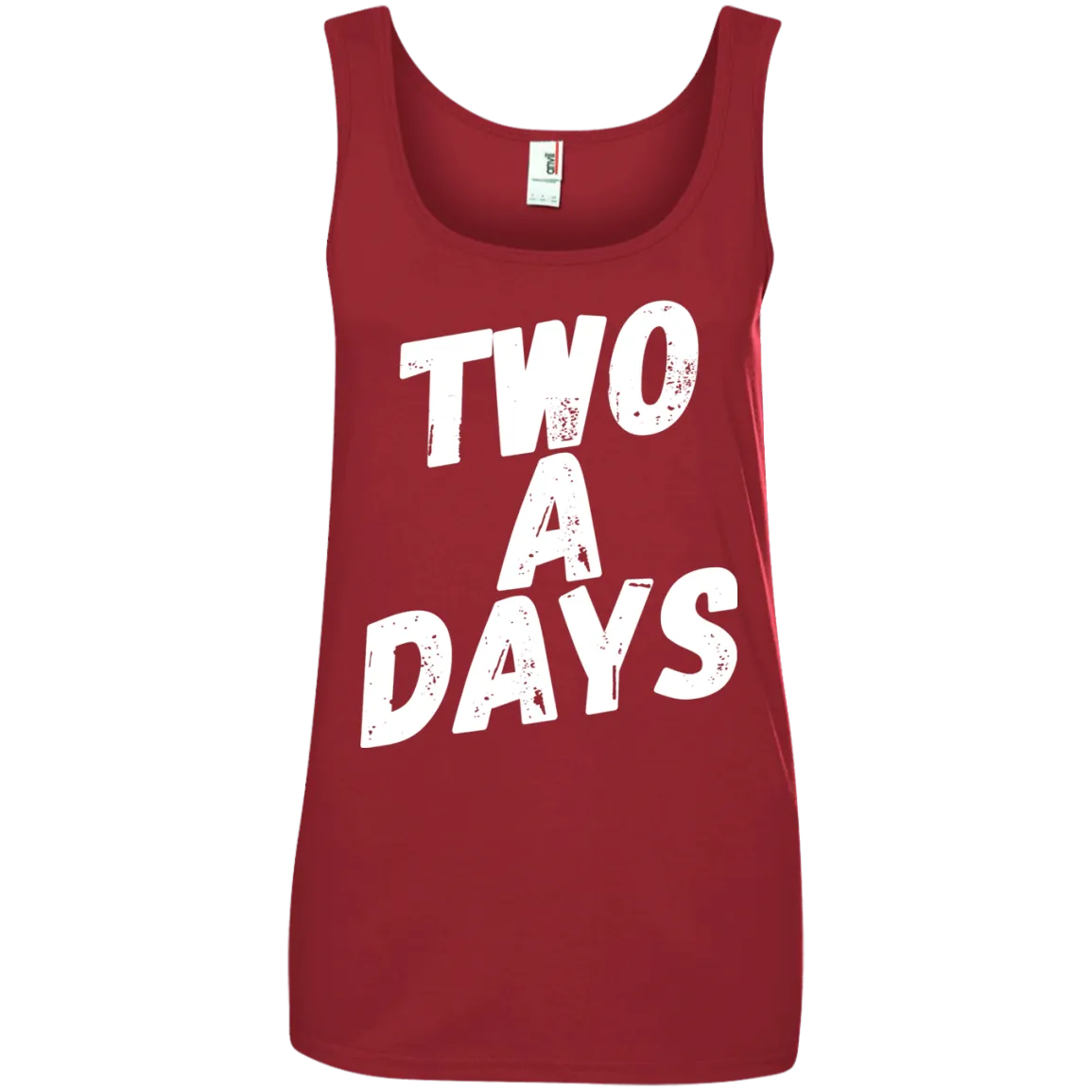 Two a Days for the Ladies.  But can you wear this shirt?