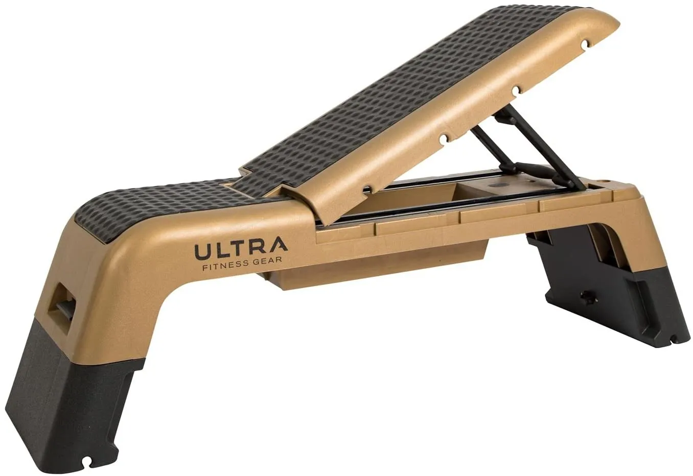 Ultra Fitness Gear Adjustable Workout Deck - Versatile Fitness Station, Weight Bench, Stepper, and Plyometrics Box
