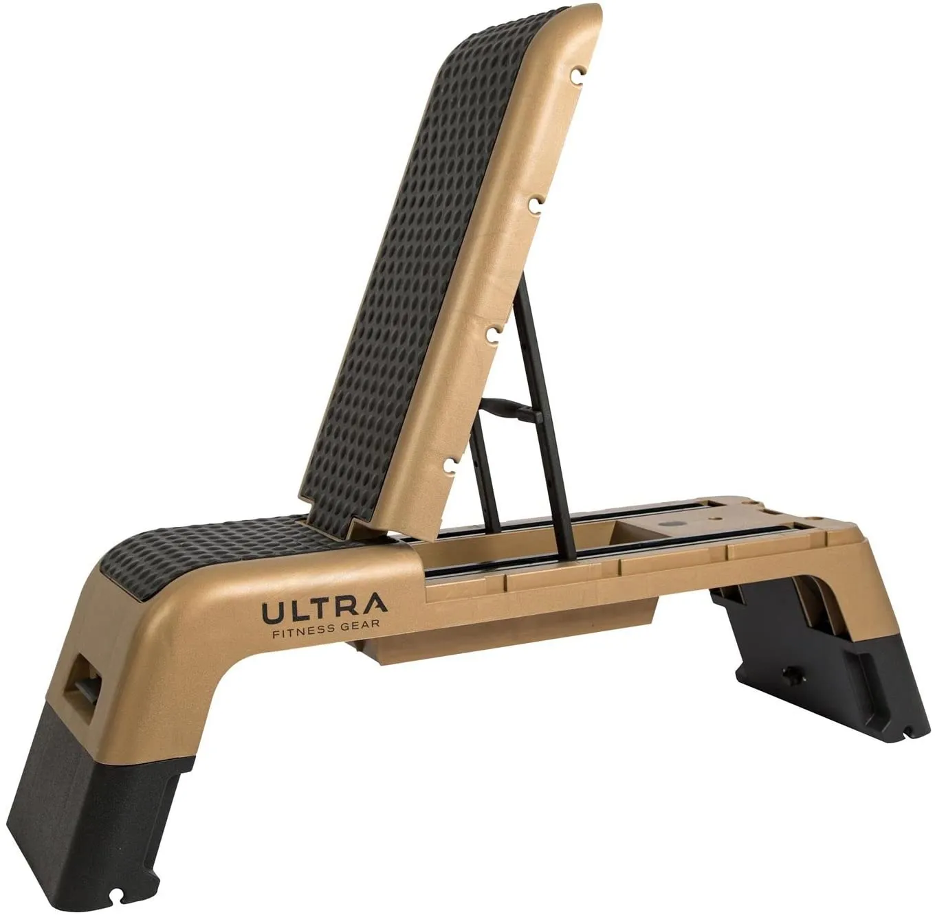 Ultra Fitness Gear Adjustable Workout Deck - Versatile Fitness Station, Weight Bench, Stepper, and Plyometrics Box