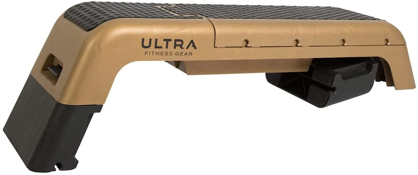 Ultra Fitness Gear Adjustable Workout Deck - Versatile Fitness Station, Weight Bench, Stepper, and Plyometrics Box