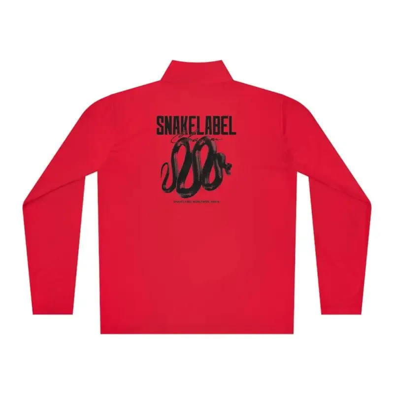 Unisex Quarter-Zip Pullover: PosiCharge® Lightweight Moisture-Wicking Pullover
