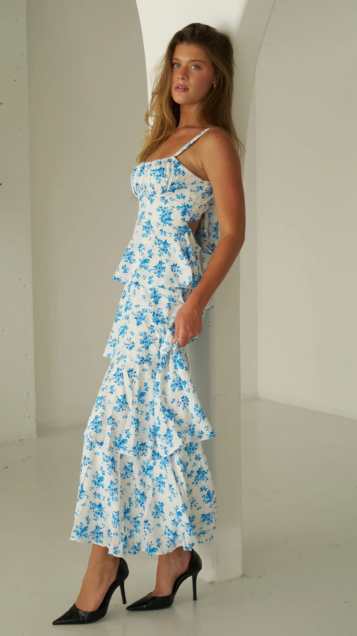 Veni Print Maxi Dress