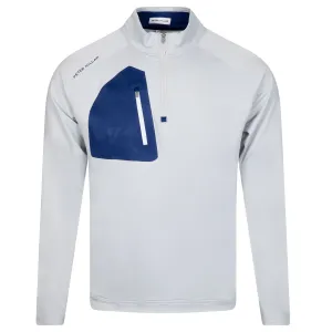 Verge Performance Quarter Zip Mid Layer British Grey
