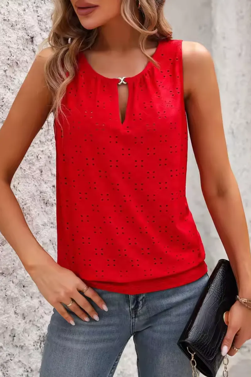 Victoria | Casual Sleeveless Blouses Summer