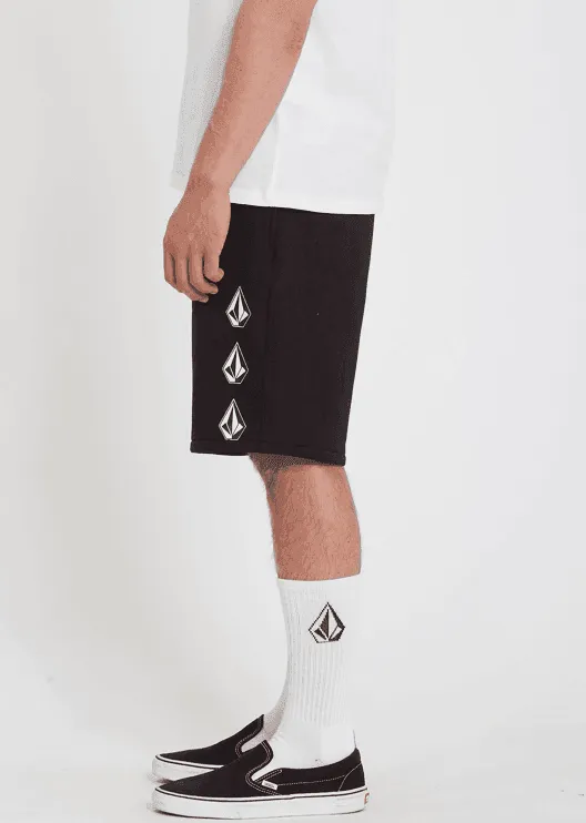 Volcom Iconic Stone Fleece Short Black