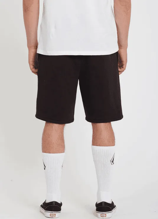 Volcom Iconic Stone Fleece Short Black
