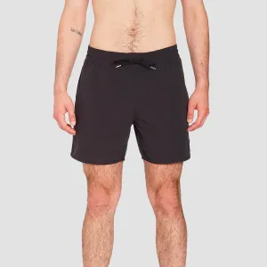 Volcom Lido Solid 16" Boardshorts Black