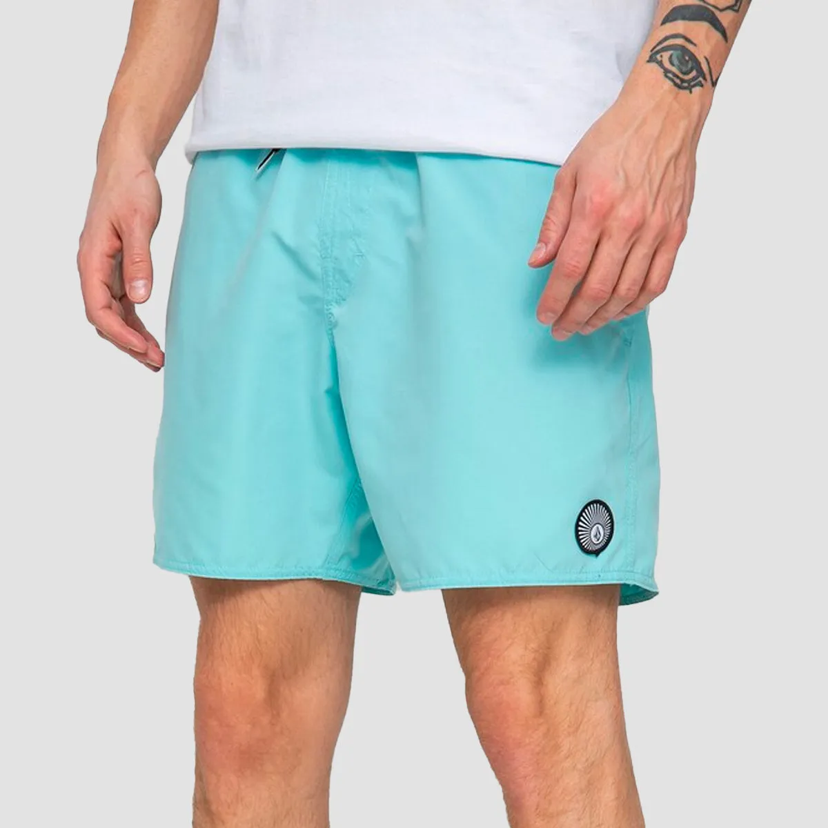 Volcom Lido Solid 16" Trunk Shorts Antigua Sand