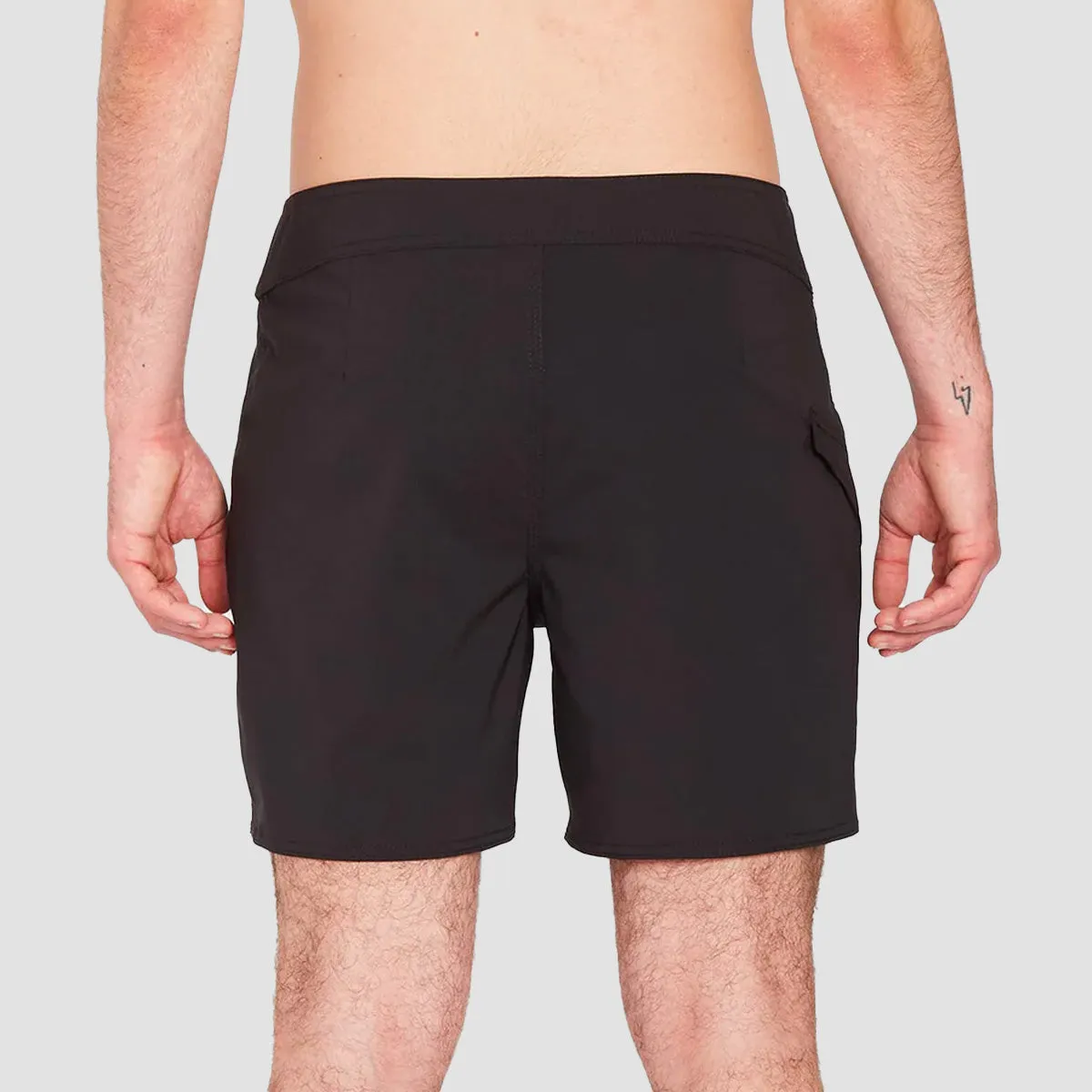 Volcom Lido Solid Mod 16" Boardshorts Black