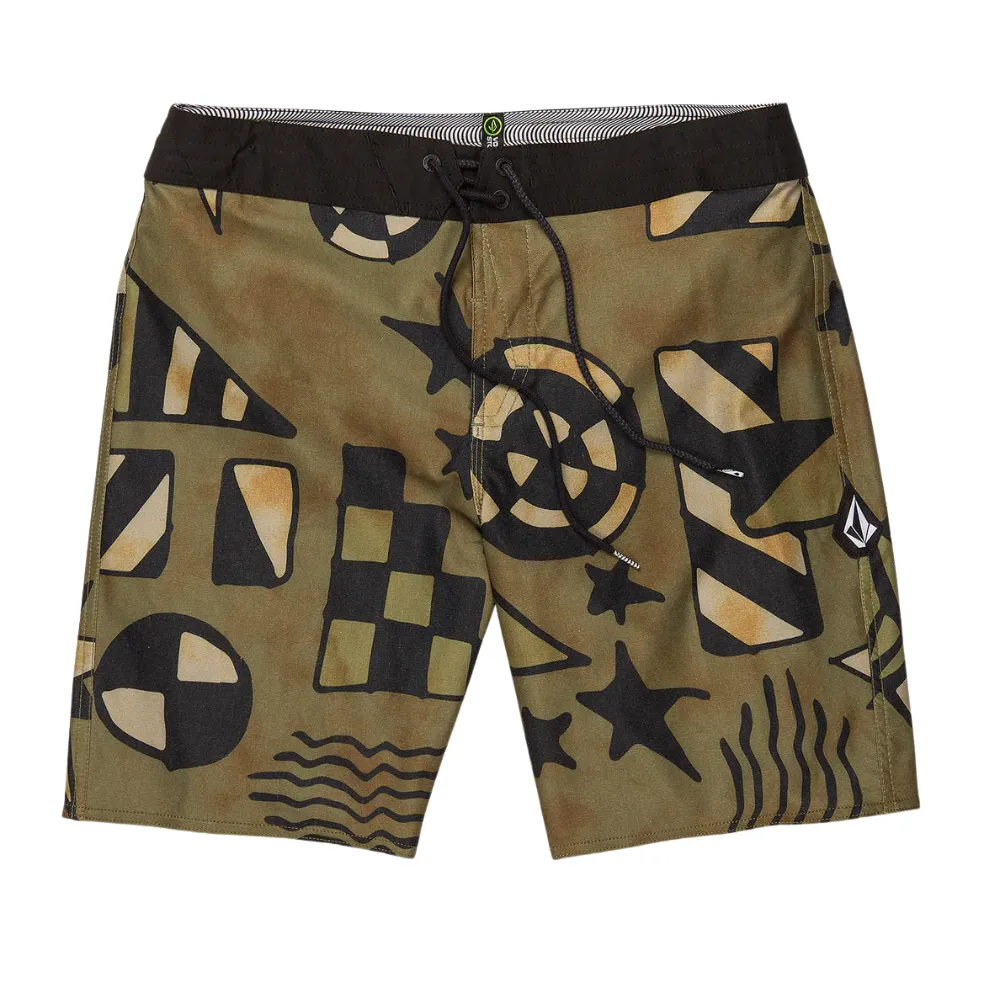 Volcom Men's Geo Stoney 19" Boardshorts