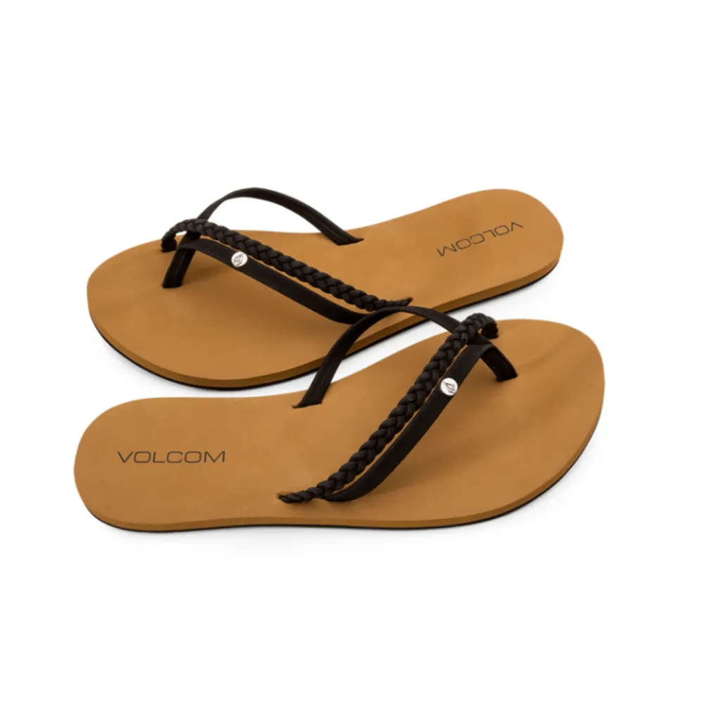 Volcom Women's Thrills II Sandals - Black