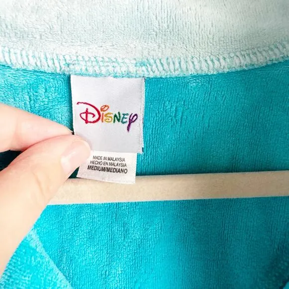 VTG Vintage Winnie The Pooh Disney Maxi Style Long Housecoat Robe Pajama Velour