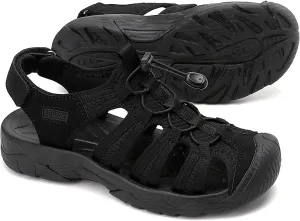 Waterproof Leather Hiking Sandals for Women