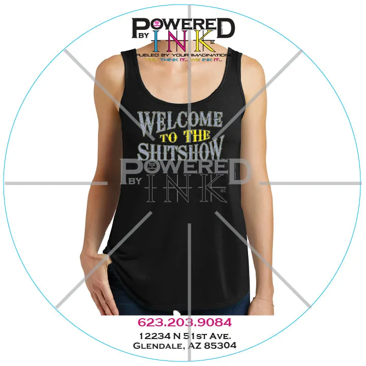 Welcome to the ShitShow Ladies Tanks