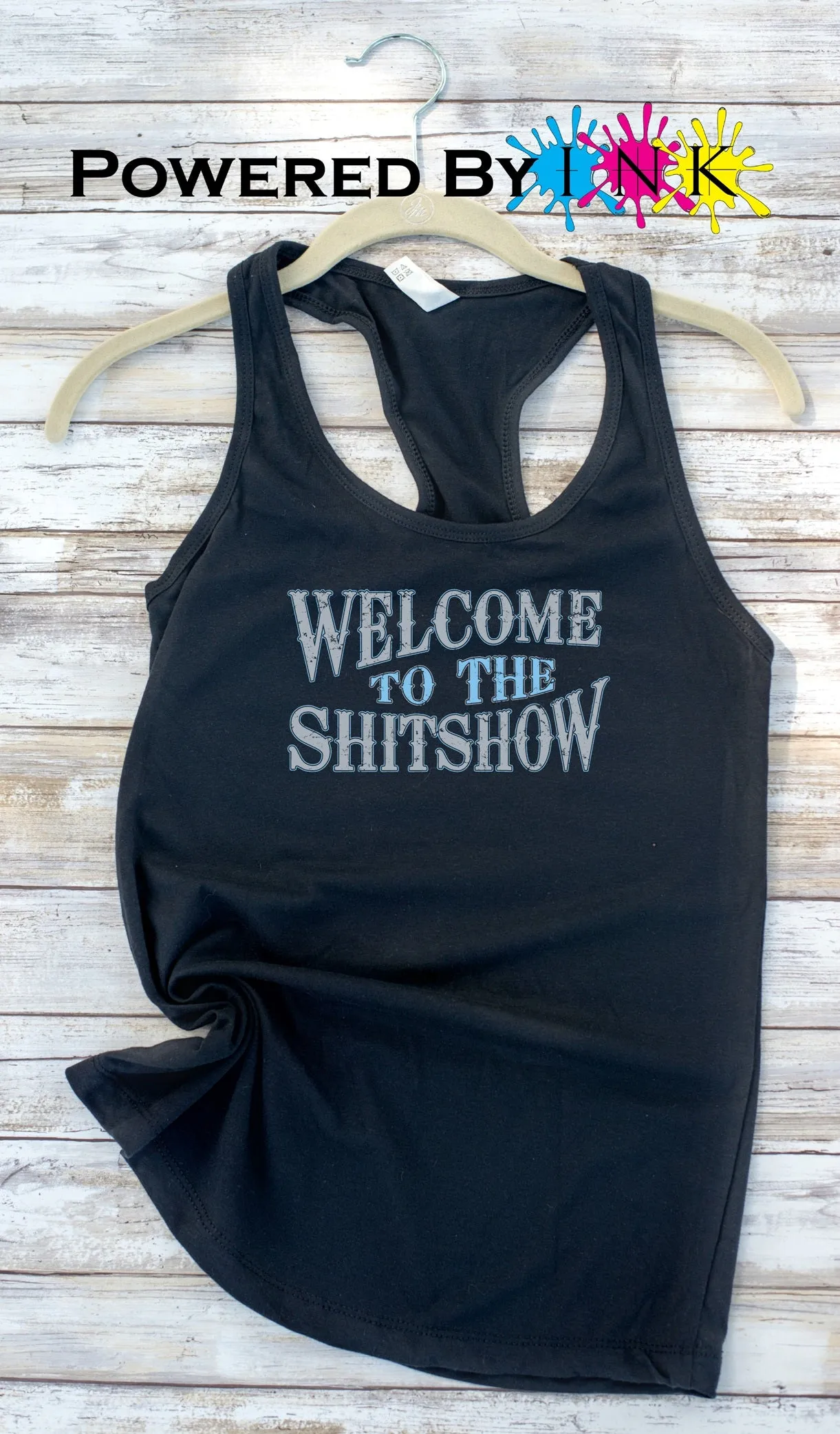 Welcome to the ShitShow Ladies Tanks