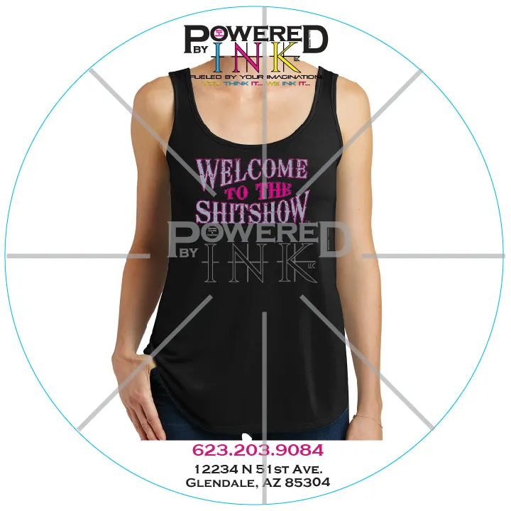 Welcome to the ShitShow Ladies Tanks