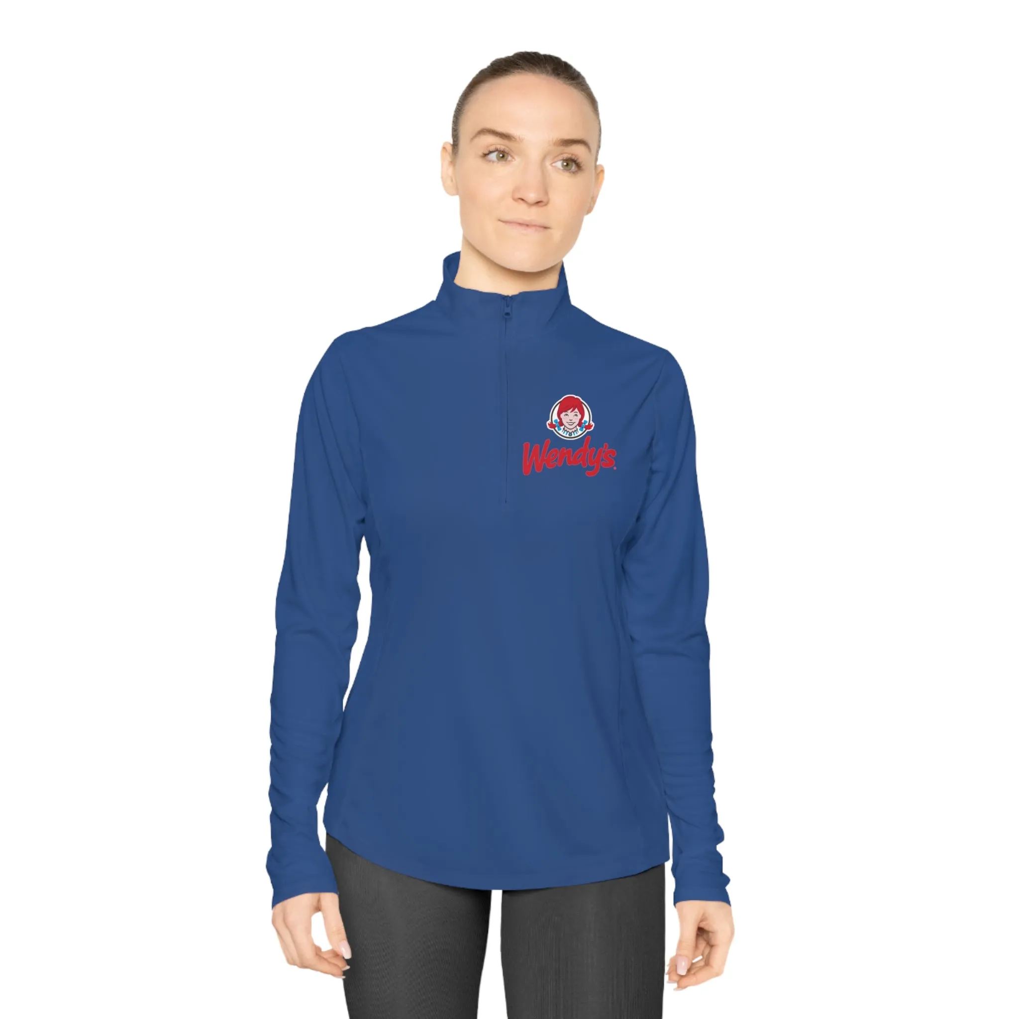 Wendy's Ladies Quarter-Zip Pullover