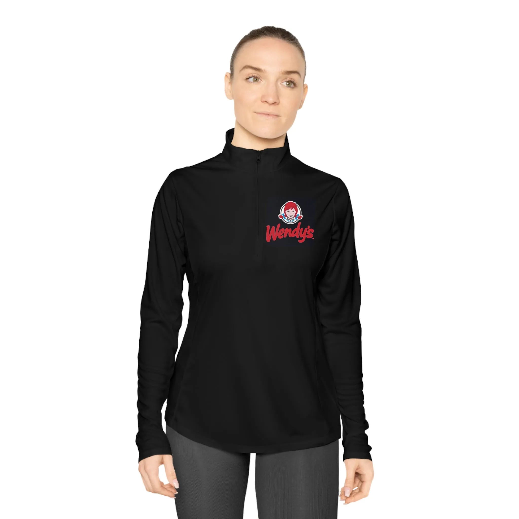 Wendy's Ladies Quarter-Zip Pullover
