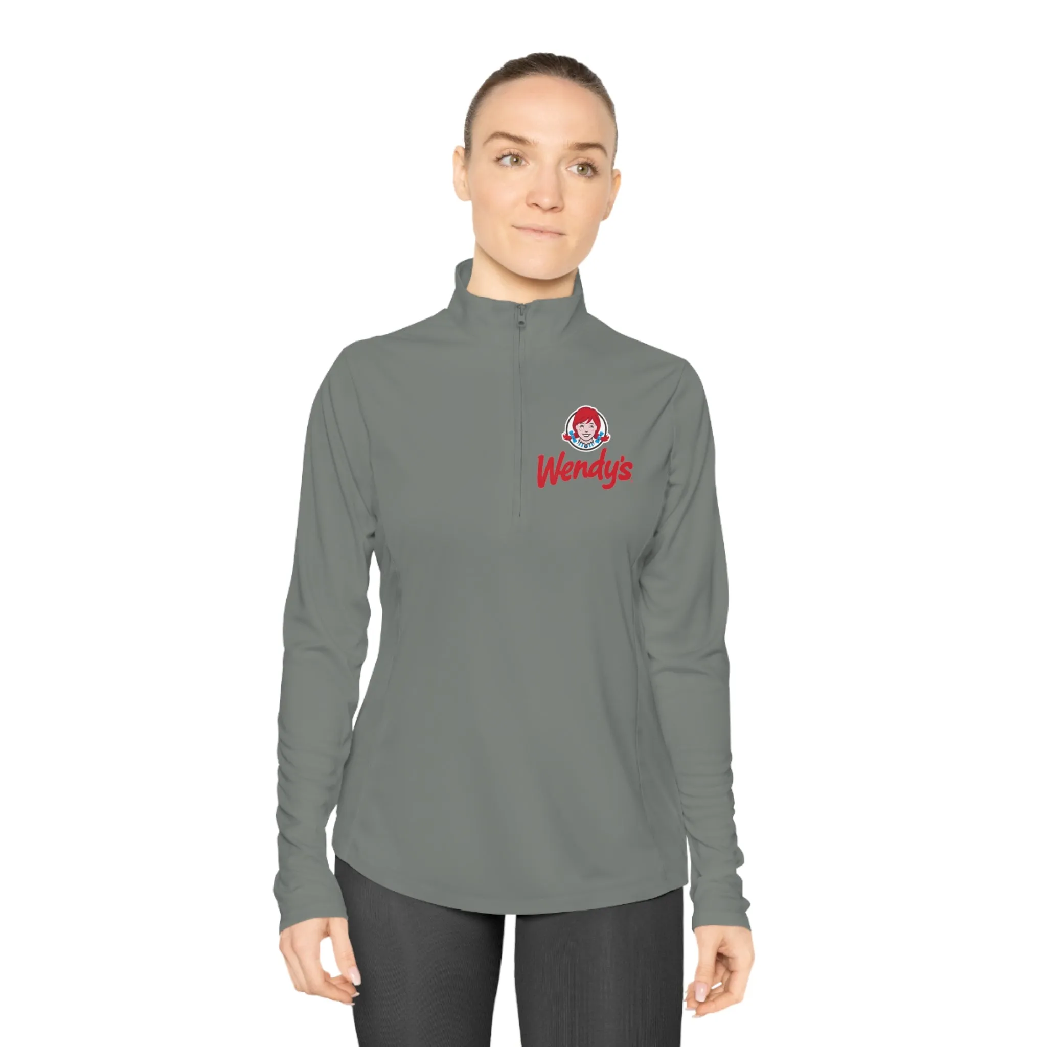 Wendy's Ladies Quarter-Zip Pullover