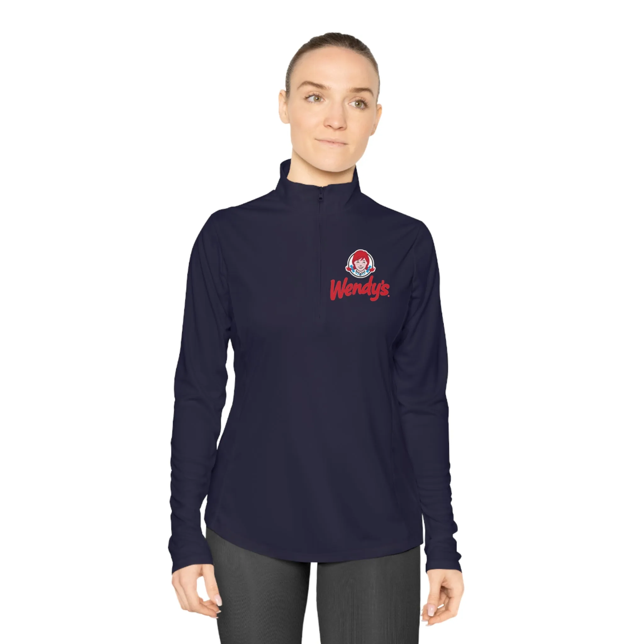 Wendy's Ladies Quarter-Zip Pullover