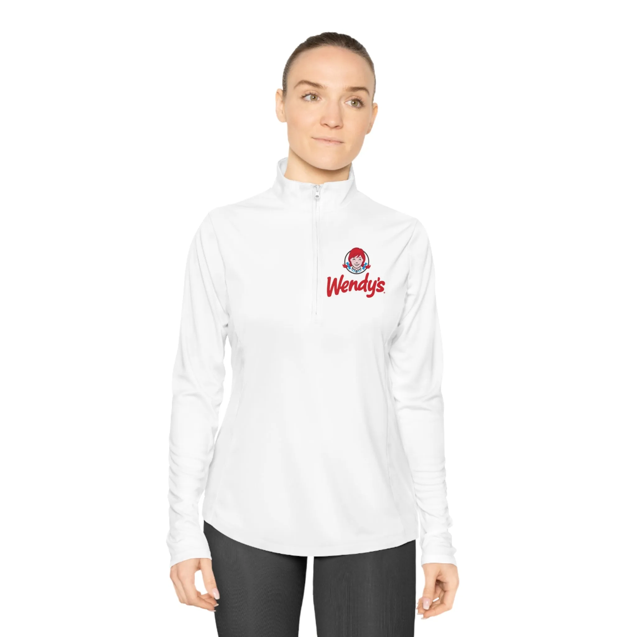Wendy's Ladies Quarter-Zip Pullover