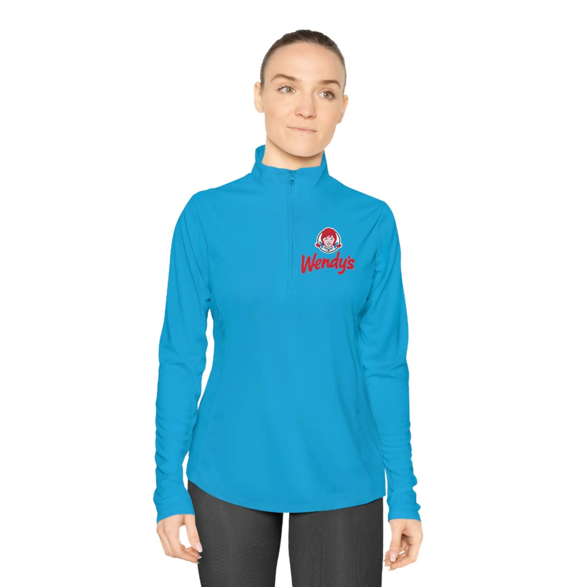 Wendy's Ladies Quarter-Zip Pullover