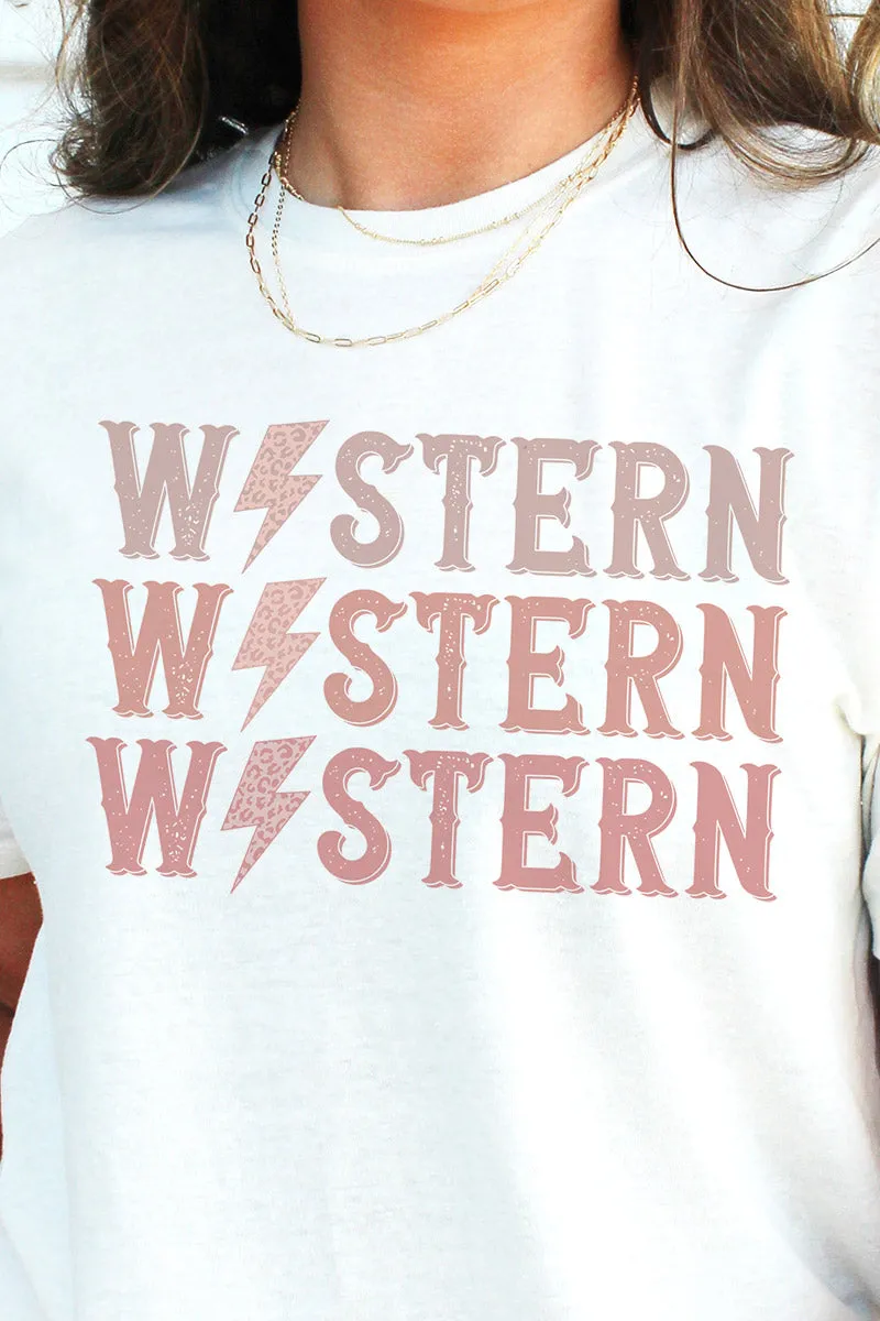 Western Bolt Unisex Triblend Short Sleeve T-Shirt