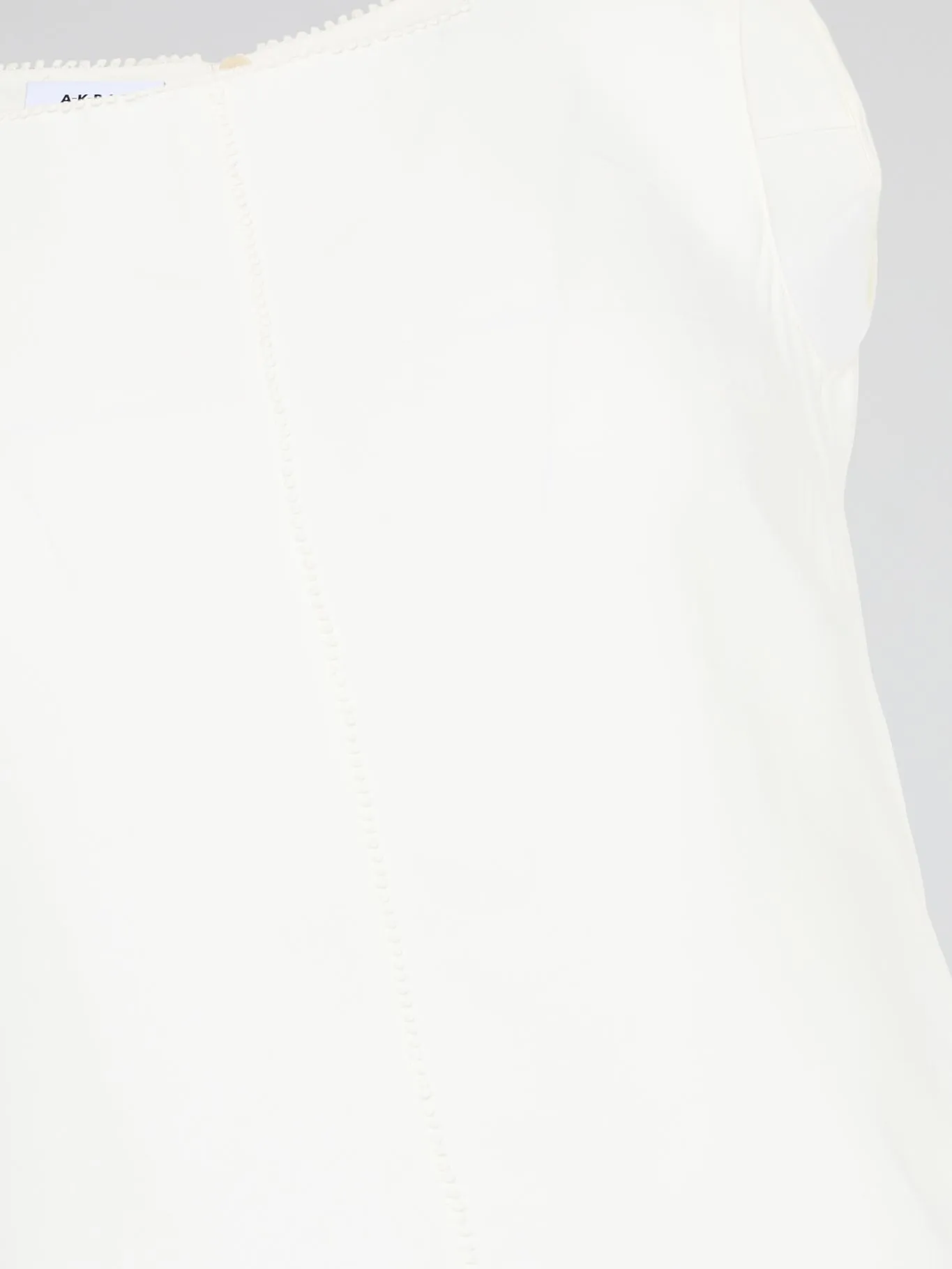 White Sleeveless Top
