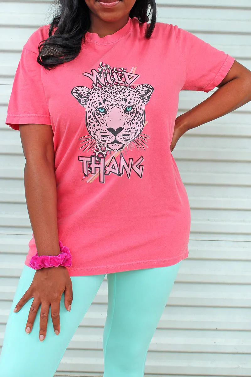 Wild Thang Comfort Colors Adult Ring-Spun Cotton Tee