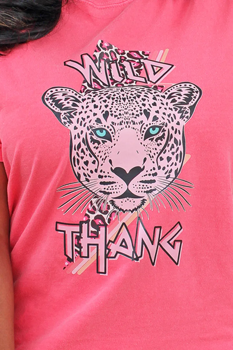 Wild Thang Comfort Colors Adult Ring-Spun Cotton Tee