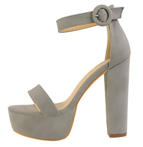 Women's Banquet sandals waterproof platform toe sandals