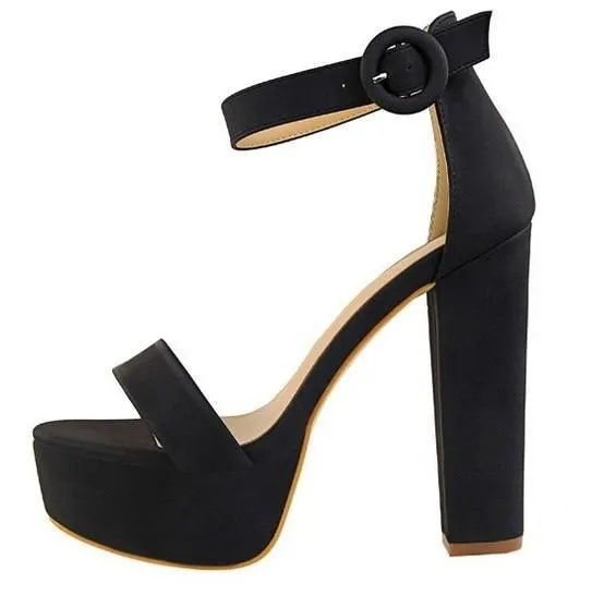 Women's Banquet sandals waterproof platform toe sandals