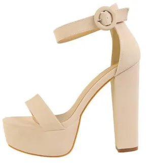 Women's Banquet sandals waterproof platform toe sandals