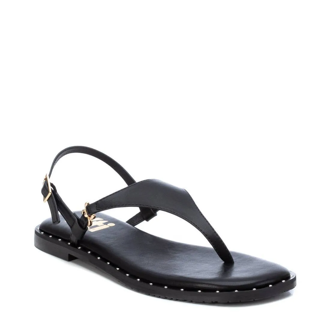 Women's Flat Sandals By XTI_45269_Black
