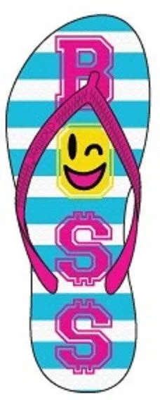 Women's Fun Expressions Flip-Flop Sandals