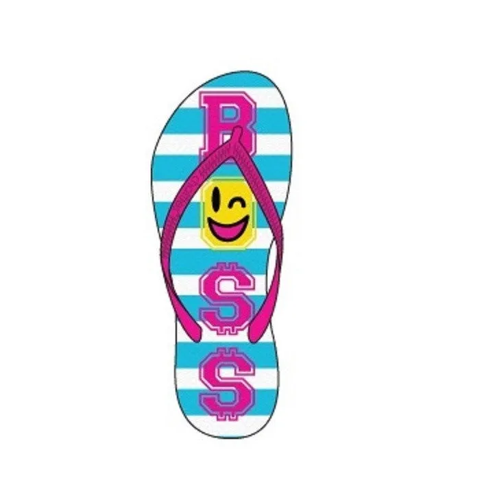 Women's Fun Expressions Flip-Flop Sandals