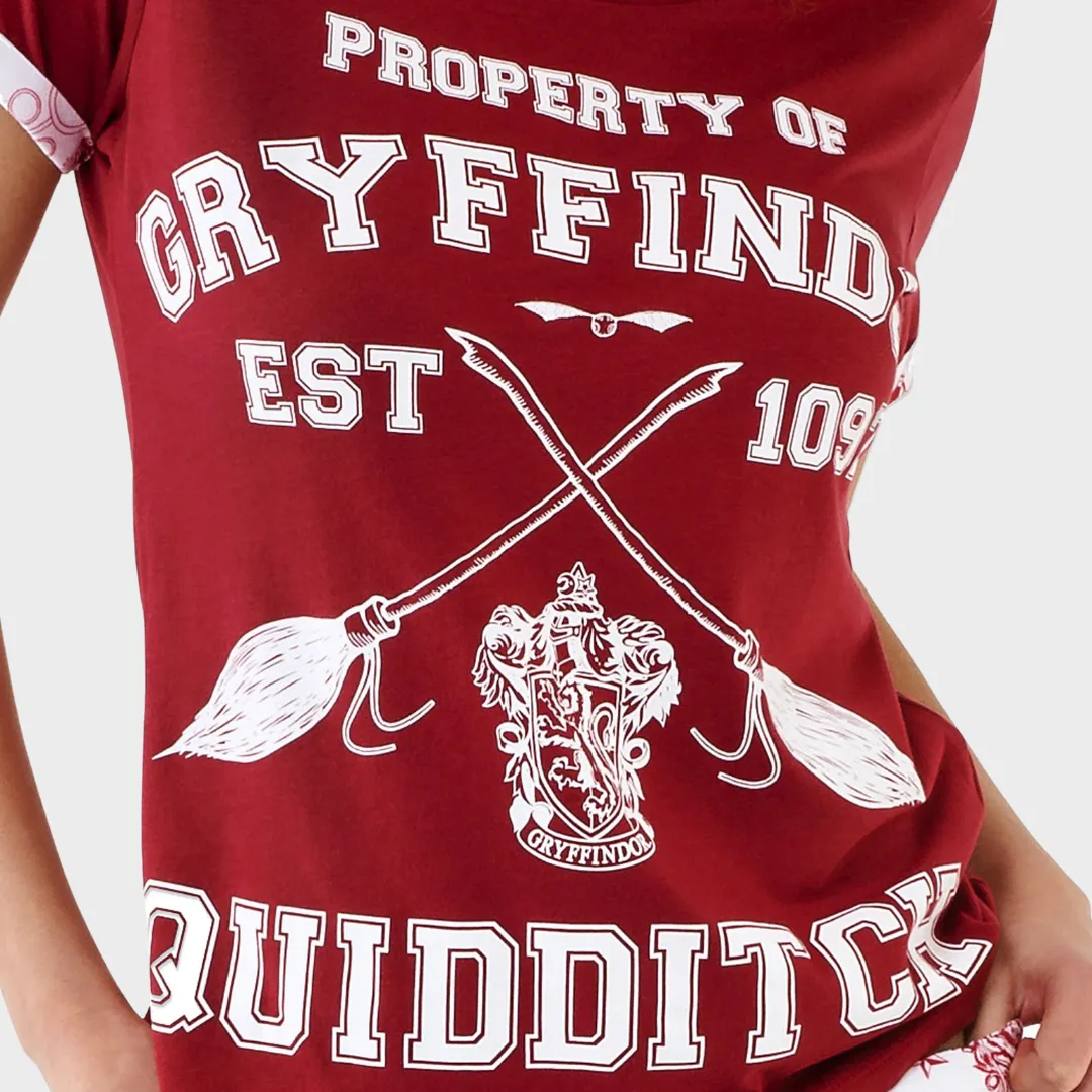 Womens Harry Potter Pajamas - Quidditch