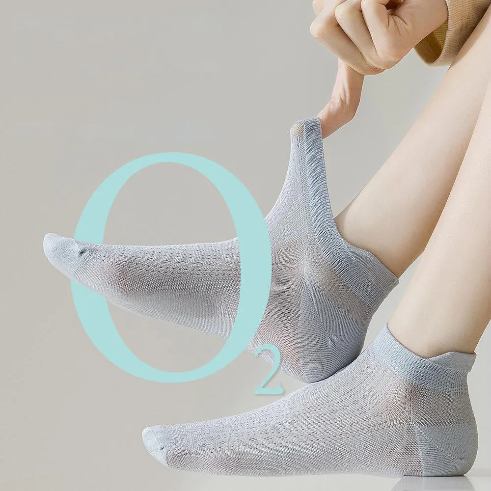 Women's Mesh Cotton Ankle Socks