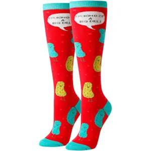 Women's Pickle Socks, Pickle Theme Socks, Pickle Gifts, Presents For Women, Pickle Lover Gift, Big Dill Pun Socks, Mothers Day Gifts, Food Socks