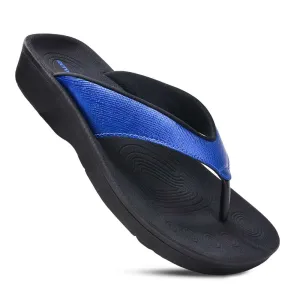 Women's Sandals Matt Gloss Blue