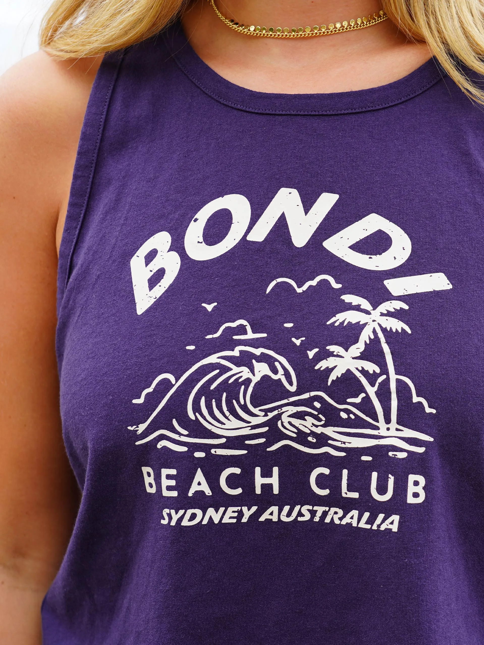 Women's Shore Tank (Navy)