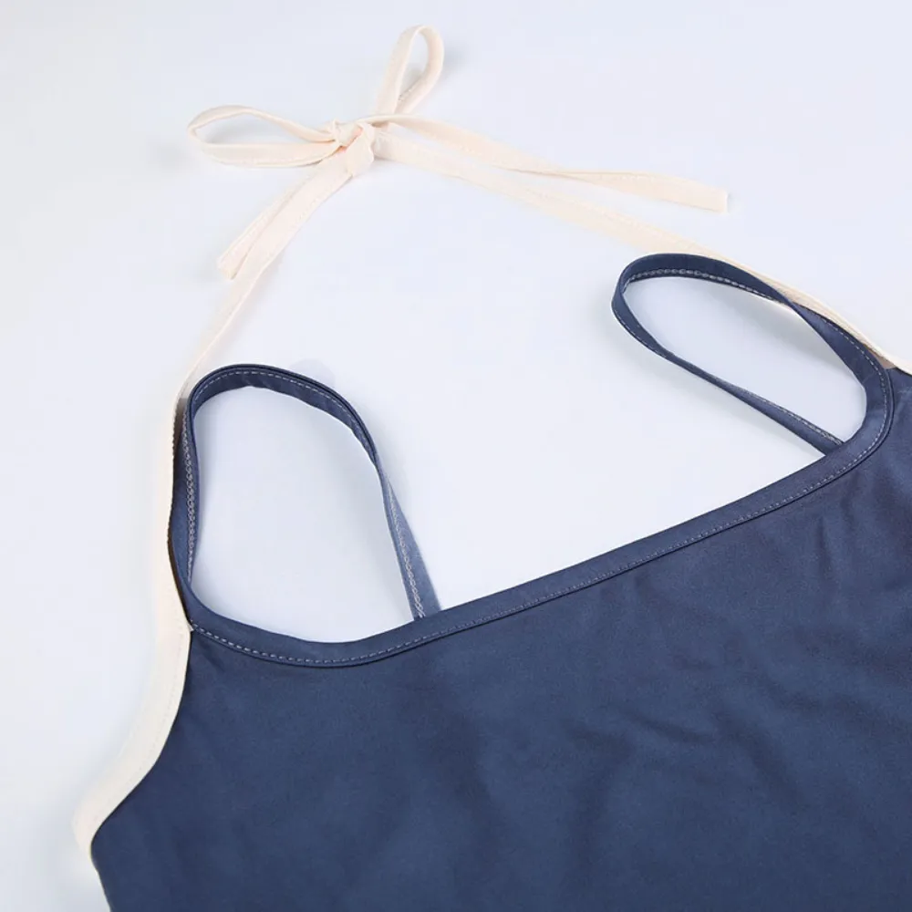 Women's Sport Contrast Color Stitching Cami Top