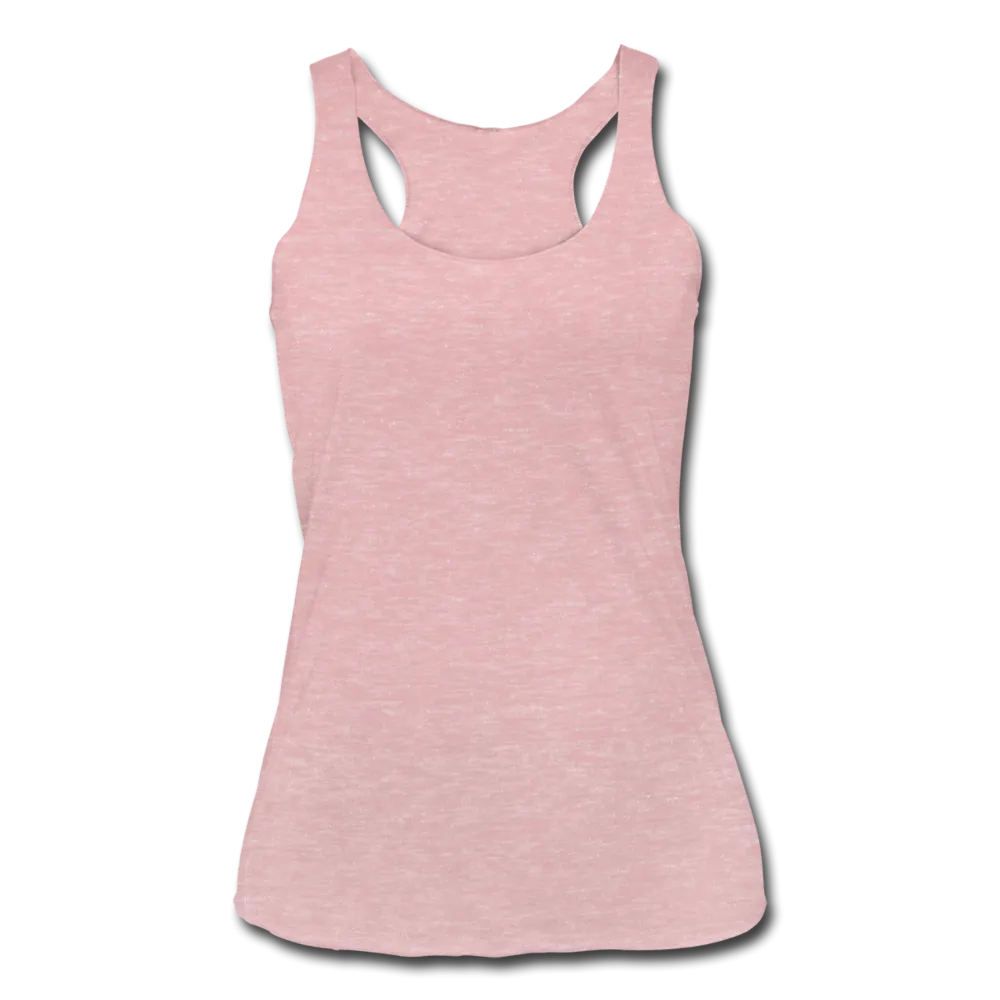 Women’s Tri-Blend Racerback Tank (Personalize)