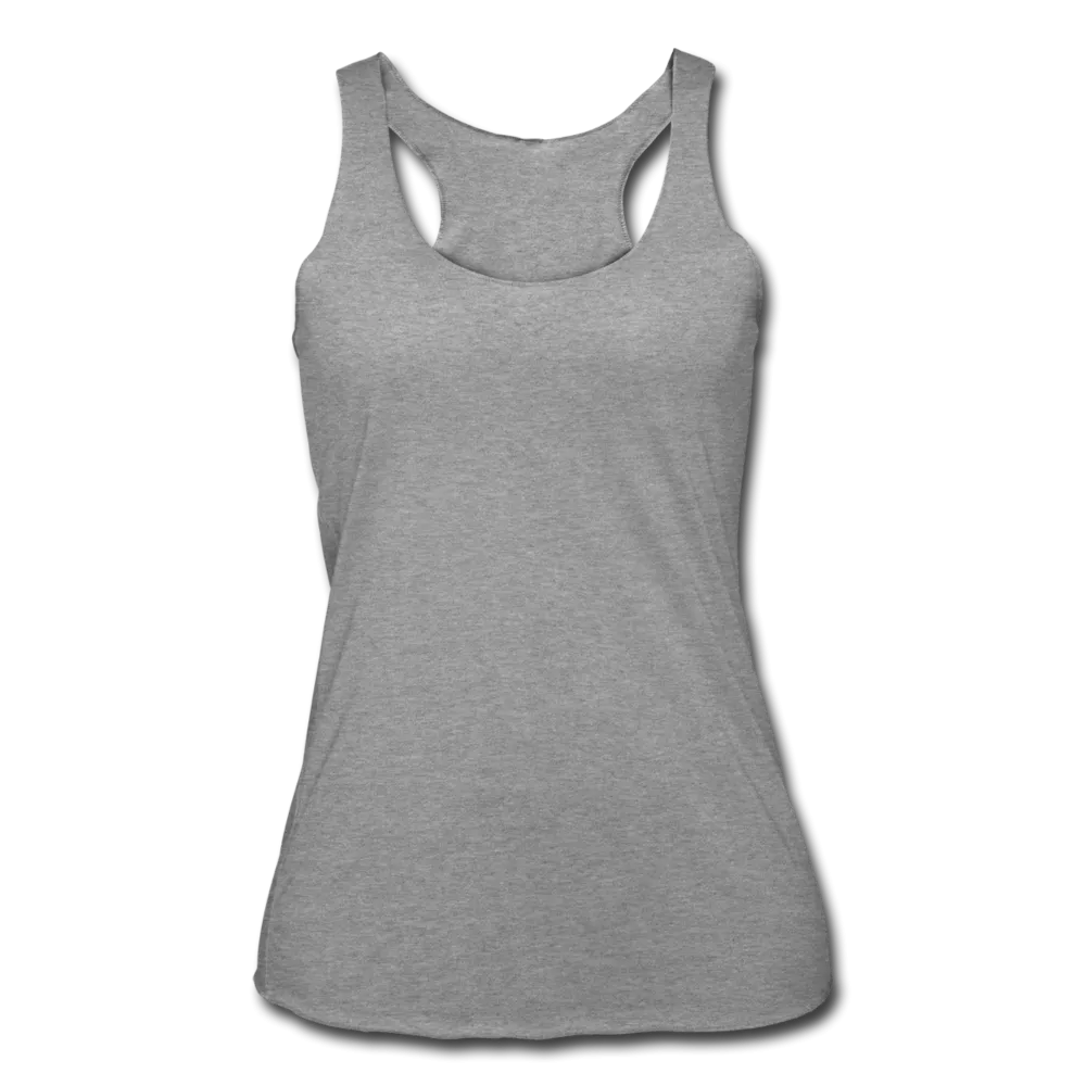 Women’s Tri-Blend Racerback Tank (Personalize)