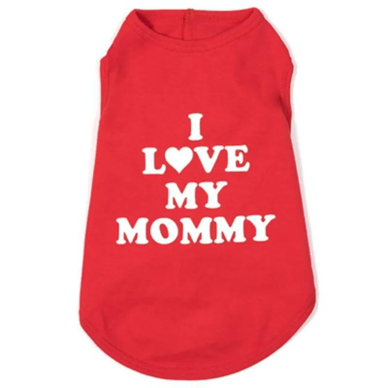 Worthy Dog I Love My Mommy Tee Shirt