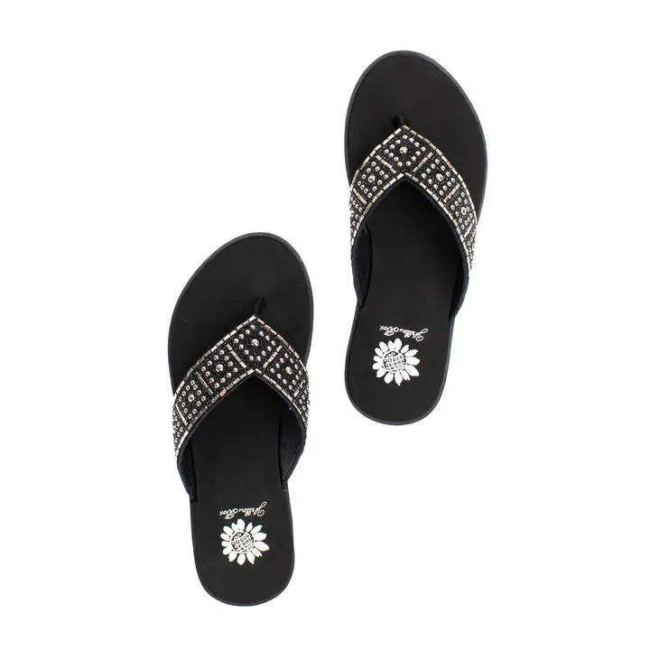 Yellow Box Womens Delana Black