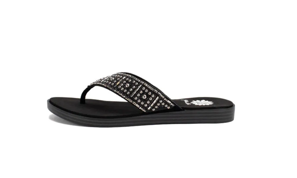 Yellow Box Womens Delana Black