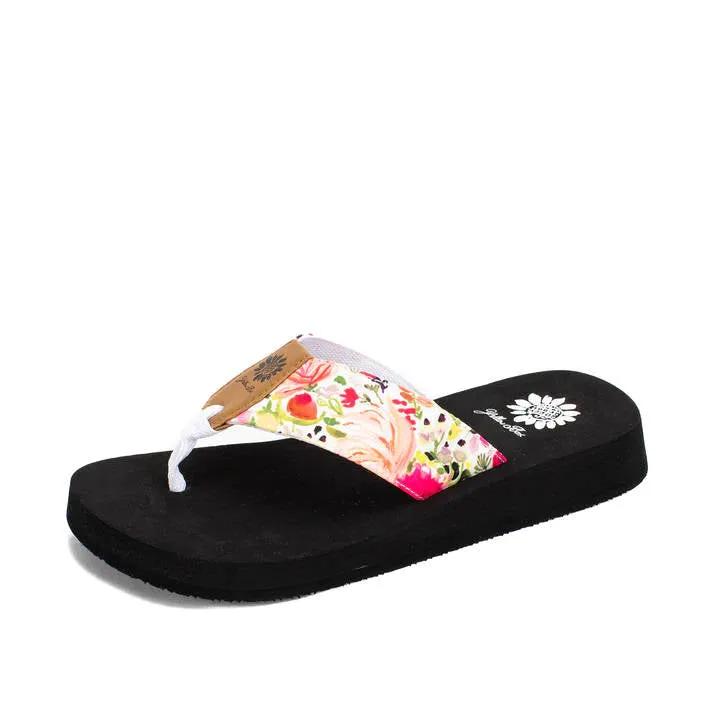 Yellow Box Womens Fanya White